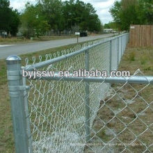 Electro Galvanized Chain Link Fence For Home Garden